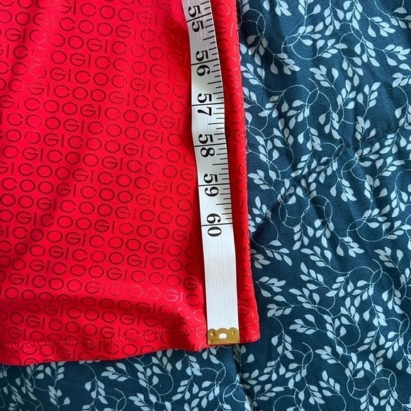 Coogi, Y2K VTG Vibrant Red Maxi Dress, Instantly Slimming w/Stretch & Halter,S - Picture 13 of 15